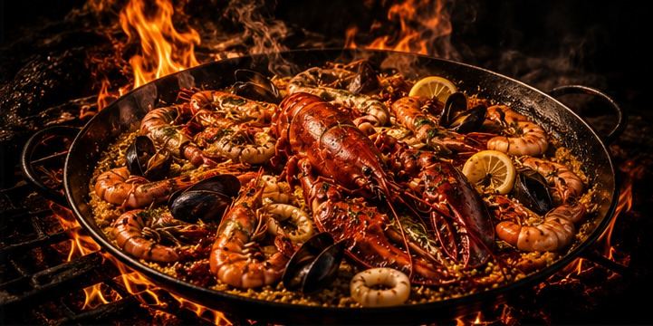 Seafood Paella